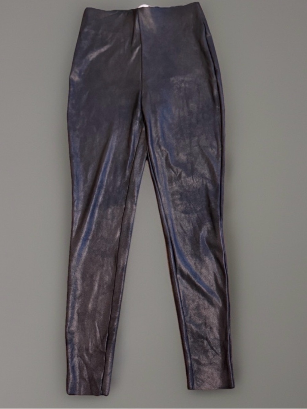 Gianni Bini Black Faux Leather Leggings Size Small Stretch Skinny Pants